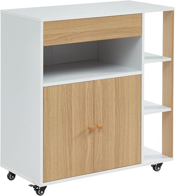 "Modern Coffee Bar & Kitchen Storage Cabinet"
