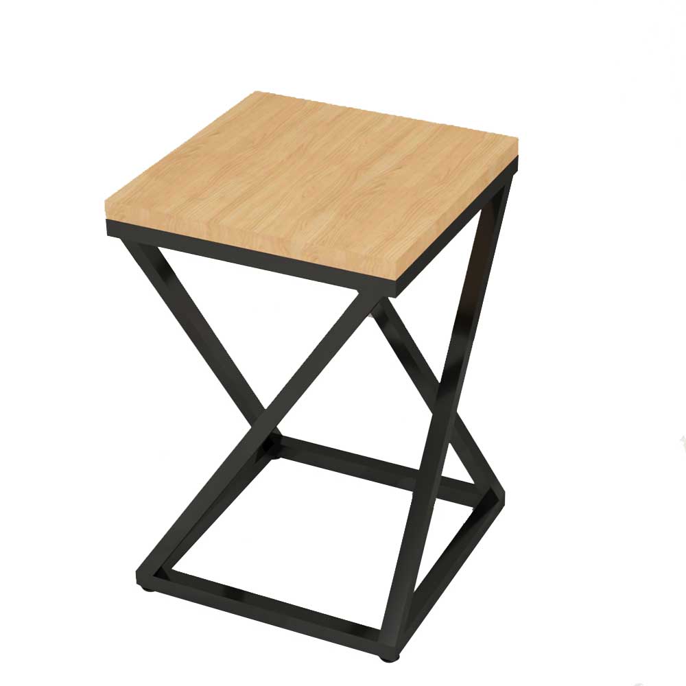 Modern Industrial Side Table / Stool