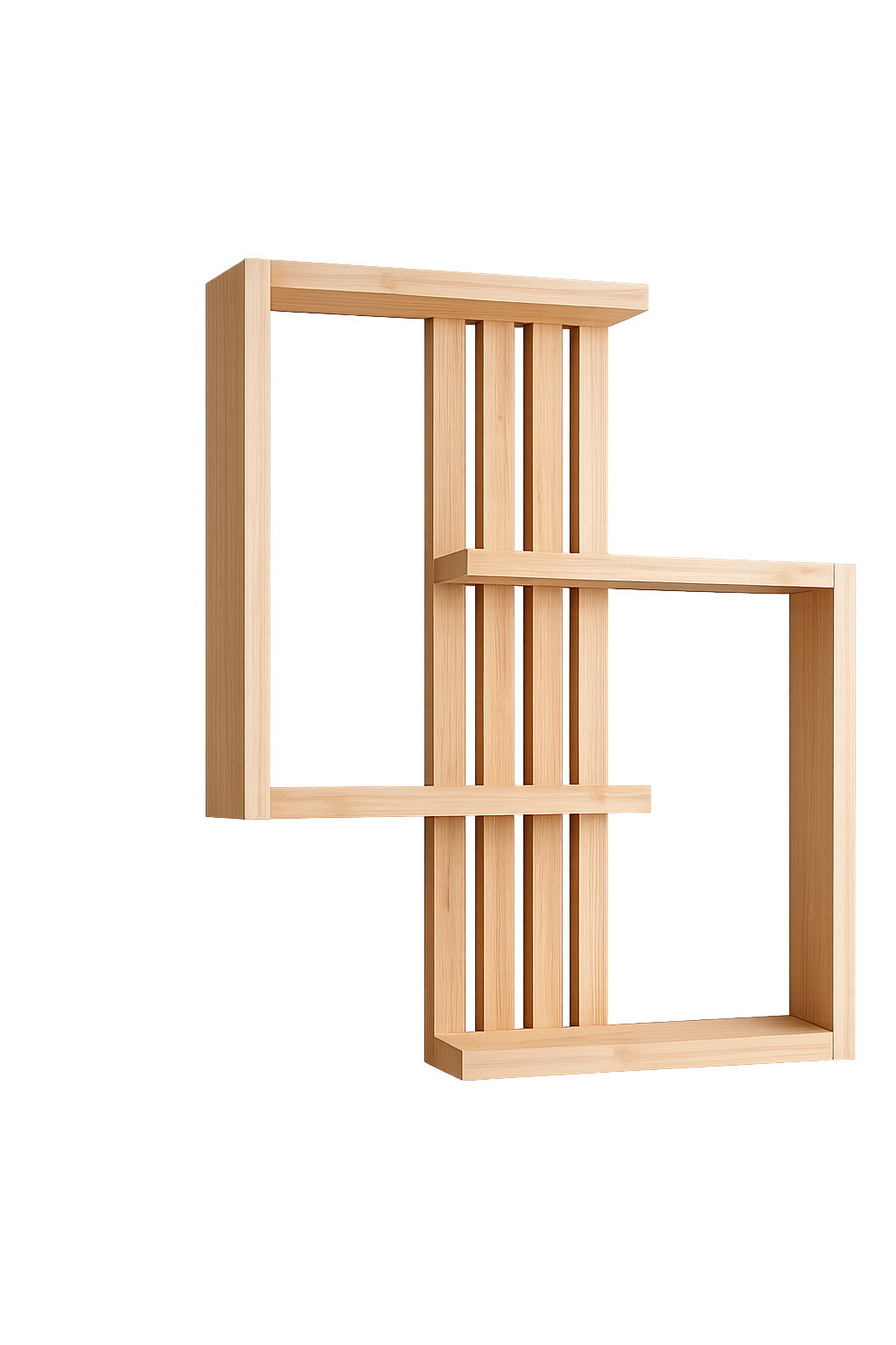 " Modern Wooden Wall Shelf "