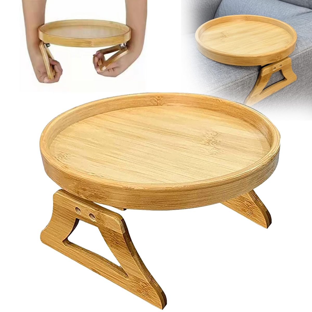 Sofa Arm Tray Table