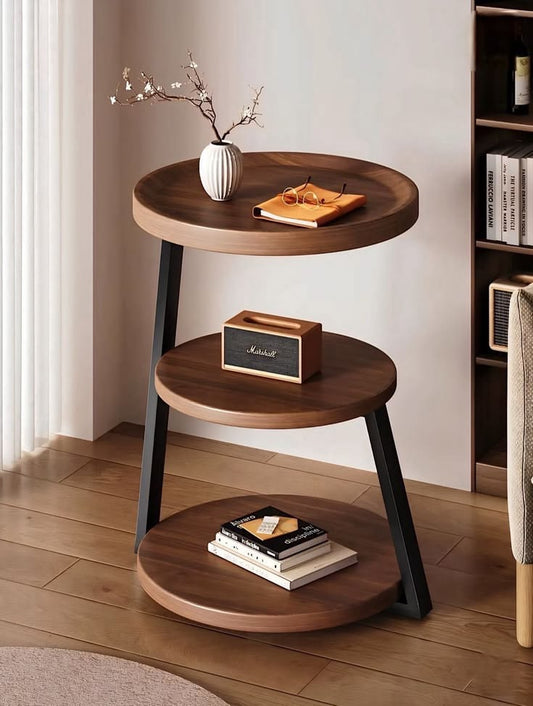 "Round 3-Tier Side Table"