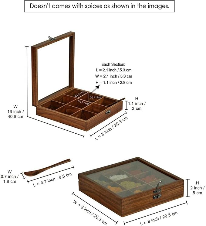 Masala Box Organizer