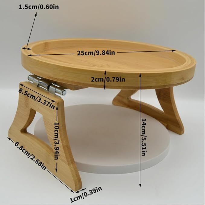Sofa Arm Tray Table