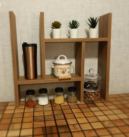 "Alden Kitchen Organizer Shelf"
