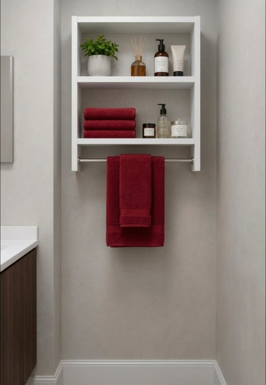Wall-Mounted Bathroom Storage Shelf