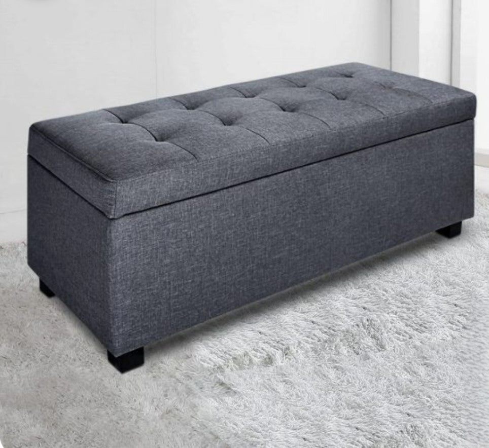 "Artiss Large Fabric Storage Ottoman"