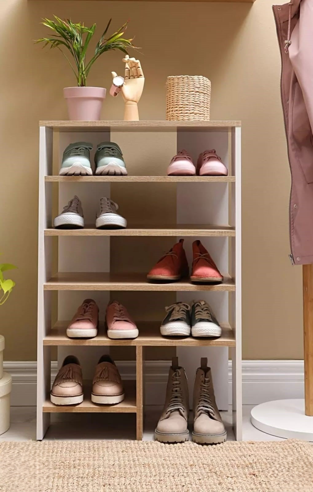 " Boot-shelf shoe rack"
