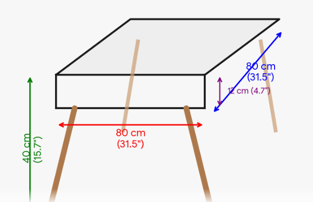 Modern Wooden Coffee Table